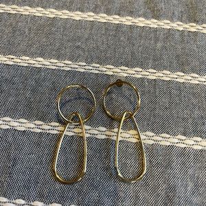 Madewell gold earrings